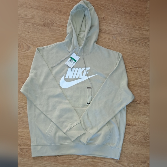 Nike | Sweaters | Nike Hoodie Cream Color | Poshmark